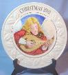 Irish Belleek 2002 Christmas Plate Angel of Harmony